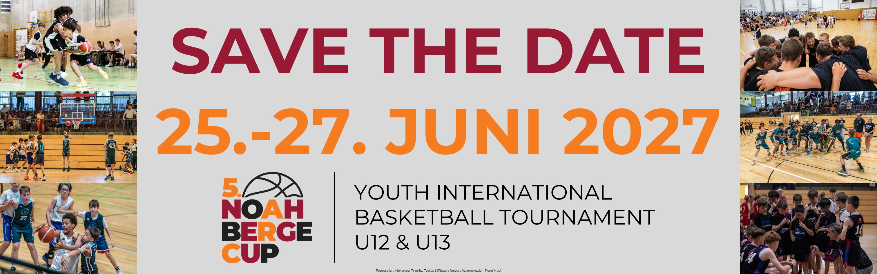 SAVE THE DATE: 5. Noah-Berge-Cup 25.-27. JUNI 2027