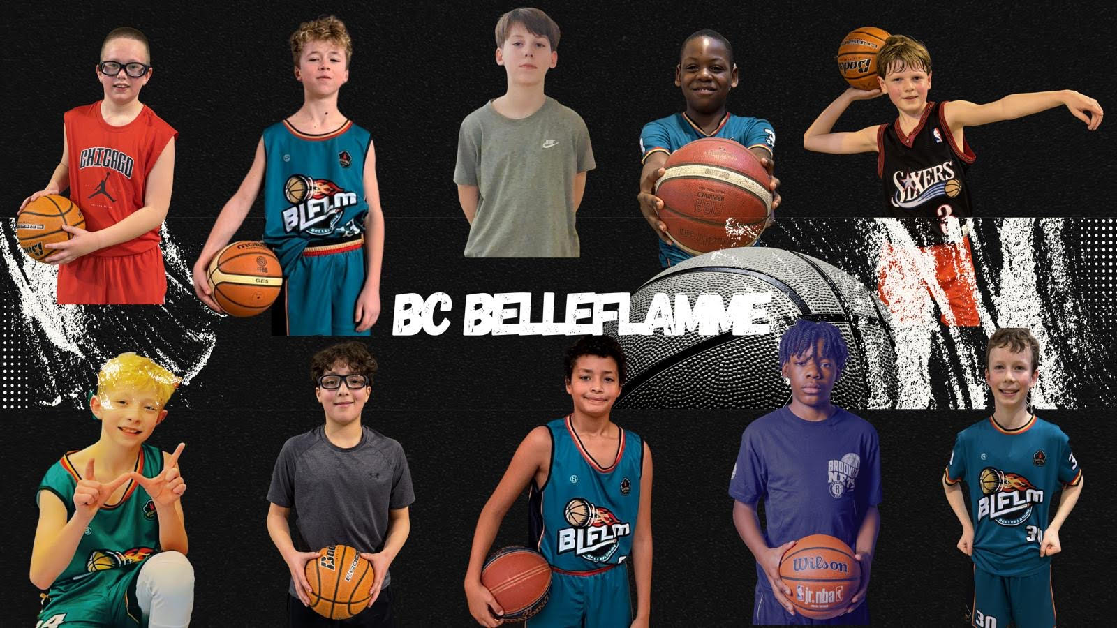 Teamfoto von BC Belleflamme