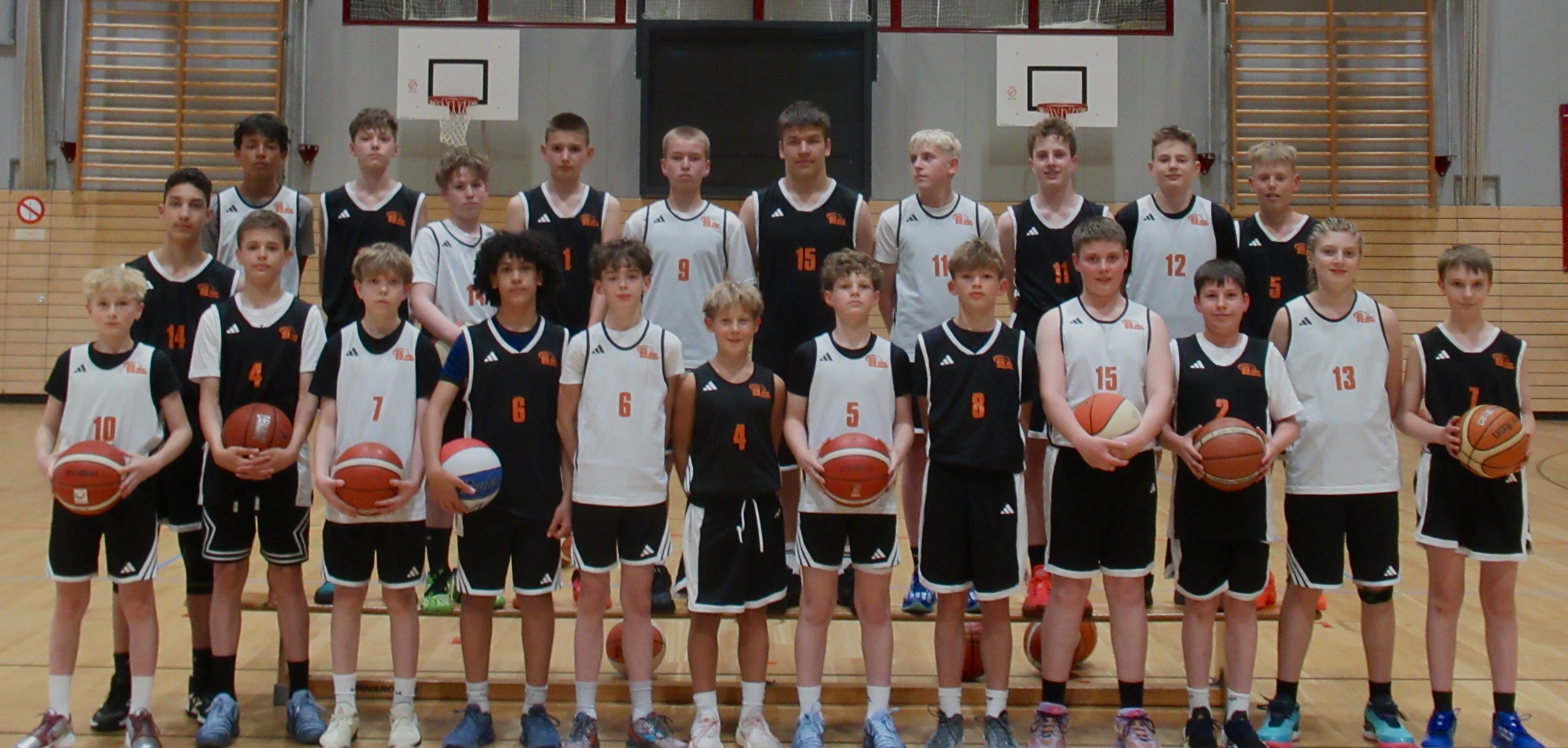Teamfoto der NINERS Chemnitz Academy (U13)