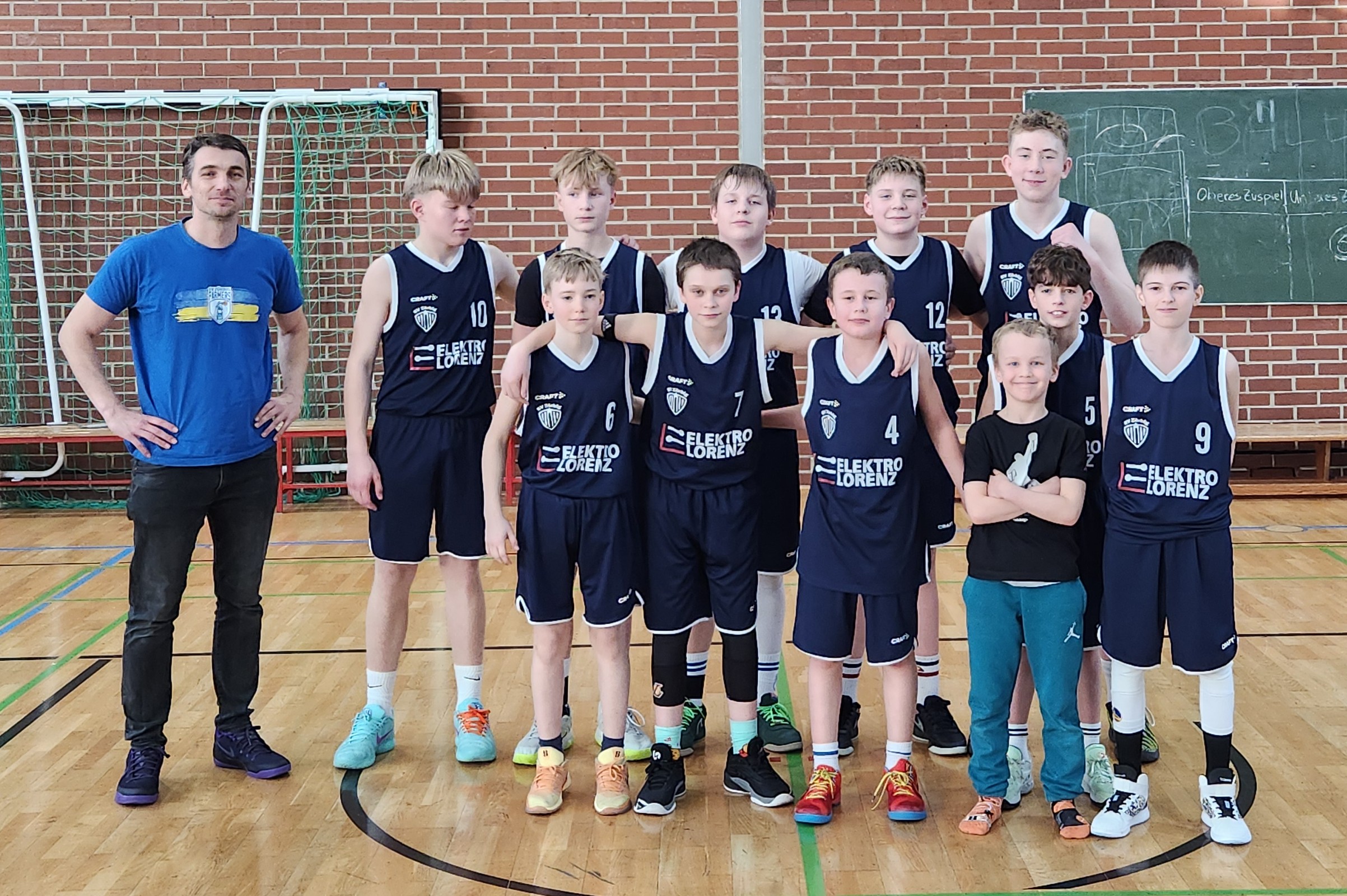 Teamfoto der SV Zörbig Farmers