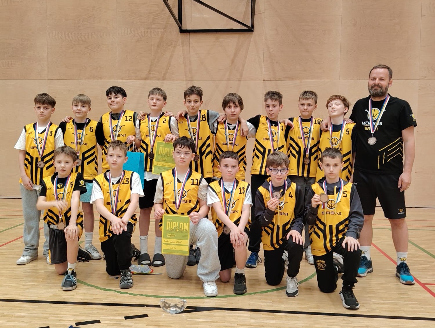 Teamfoto von Sršni Písek