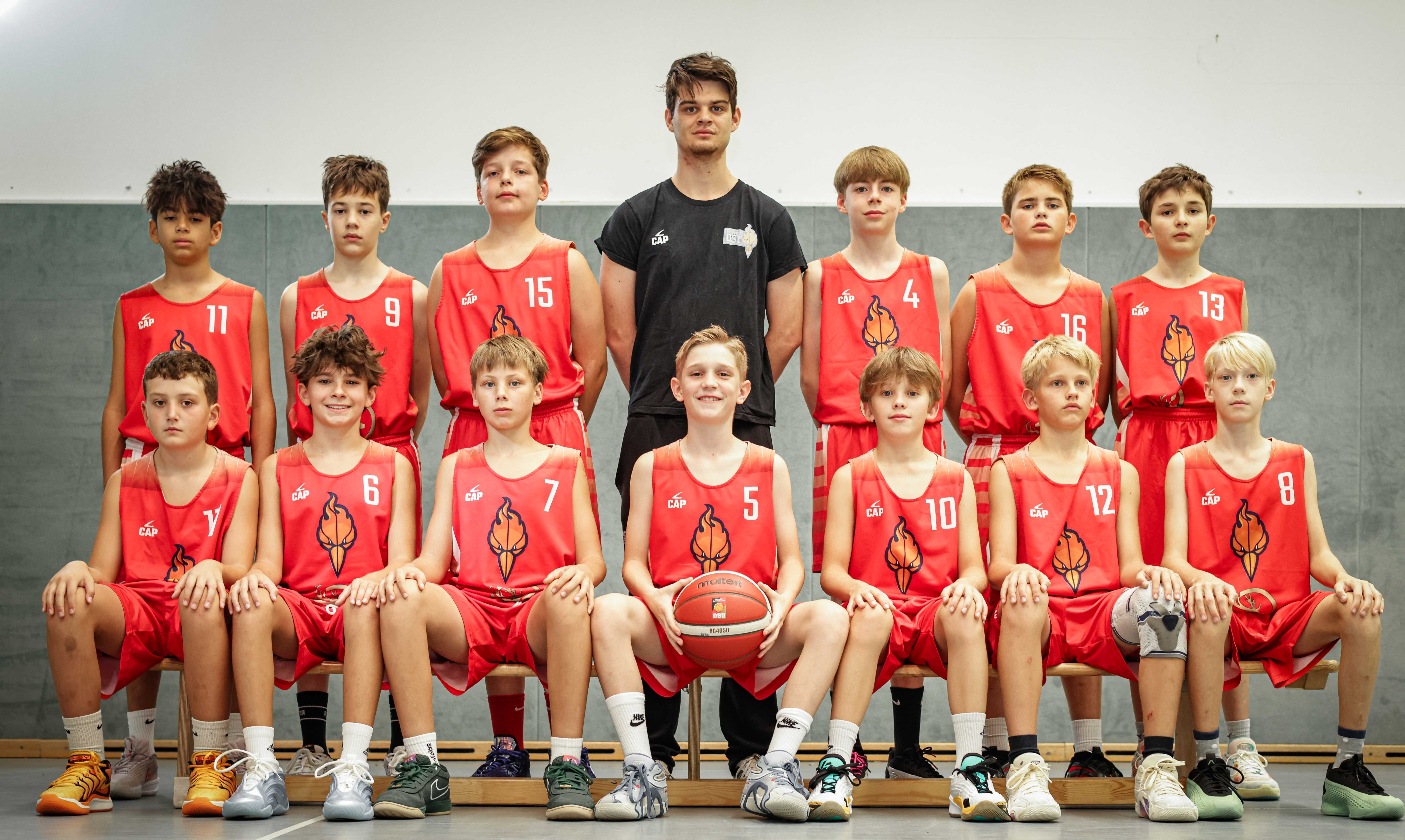 Teamfoto des TSV München Ost